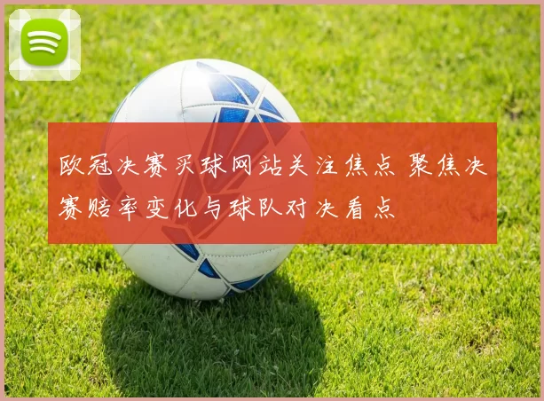 欧冠决赛买球网站关注焦点 聚焦决赛赔率变化与球队对决看点